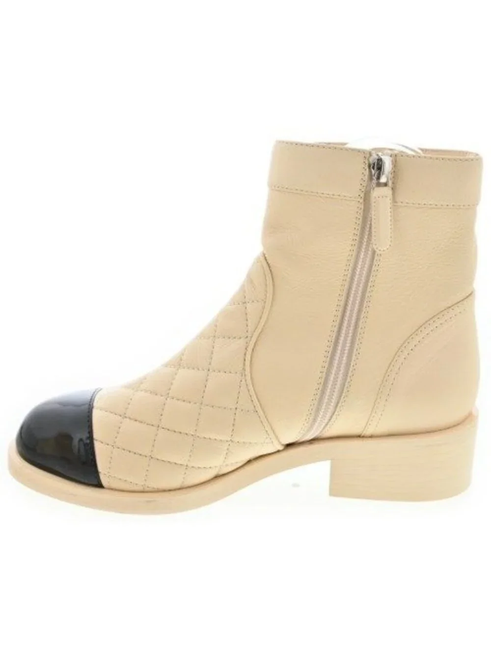 Chanel Boots Ivory
